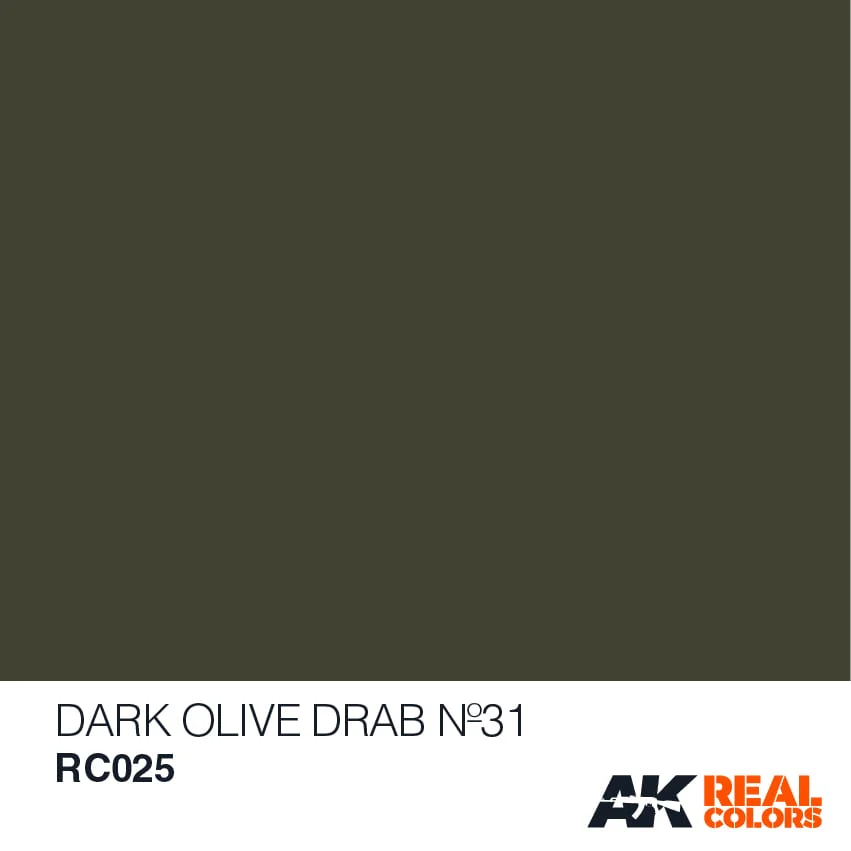 AK Real Colors RC025 Dark Olive Drab Nº31