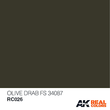 AK Real Colors RC026 Olive Drab FS 34087
