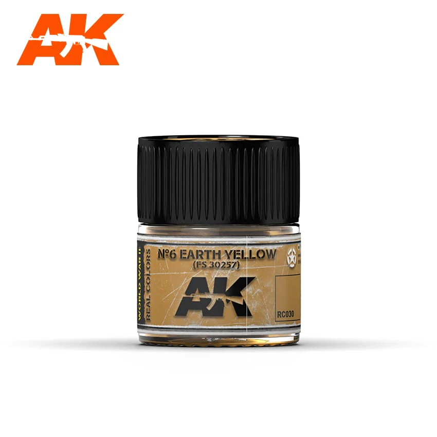 AK Real Colors RC030 Nº6 Earth Yellow FS 30257