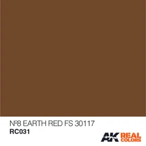 AK Real Colors RC031 Nº8 Earth Red FS 30117 – Obrázok 2