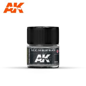 AK Real Colors RC036 S.C.C. 14 Blue Black – Obrázok 1
