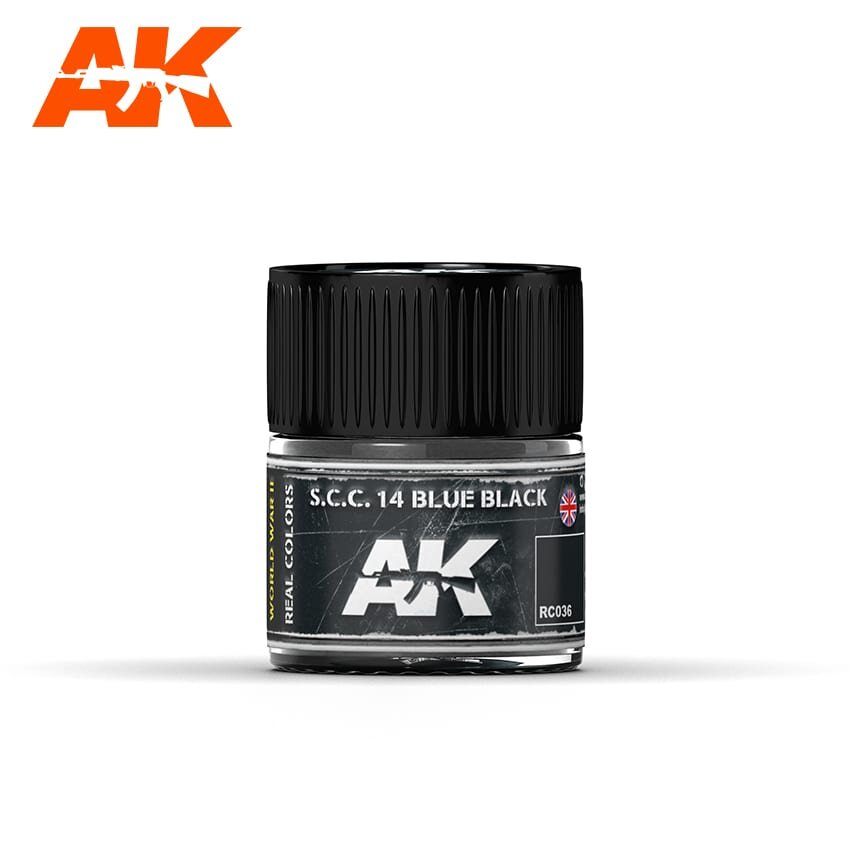 AK Real Colors RC036 S.C.C. 14 Blue Black