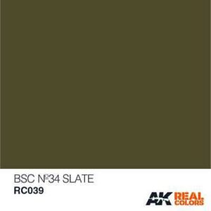 AK Real Colors RC039 BSC Nº34 Slate – Obrázok 2