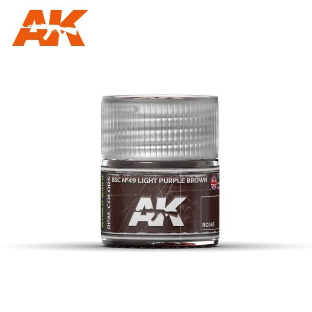 AK Real Colors RC045 BSC Nº49 Light Purple Brown