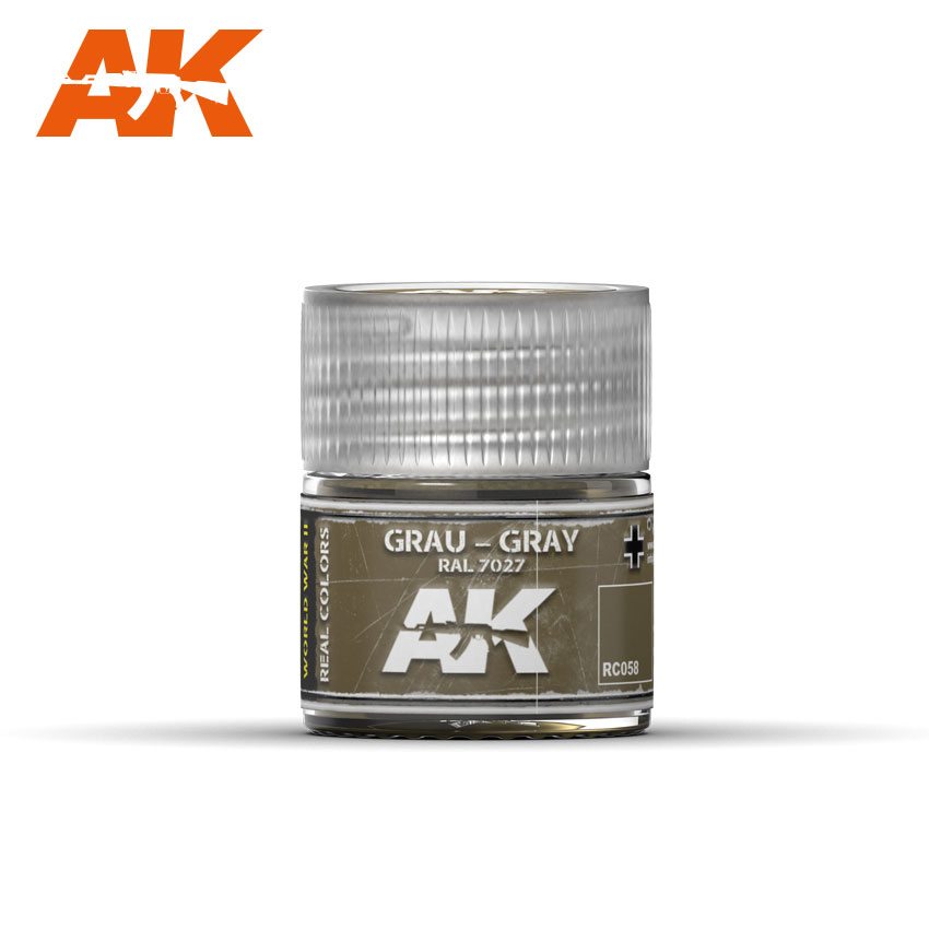 AK Real Colors RC058 Grau-Gray RAL 7027