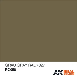 AK Real Colors RC058 Grau-Gray RAL 7027 – Obrázok 2
