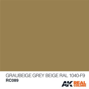 AK Real Colors RC089 Graubeige-Grey Beige RAL 1040-F9 – Obrázok 2