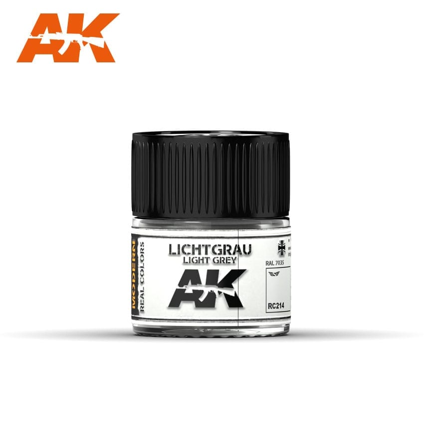 AK Real Colors RC214 Lichtgrau-Light Grey RAL 7035
