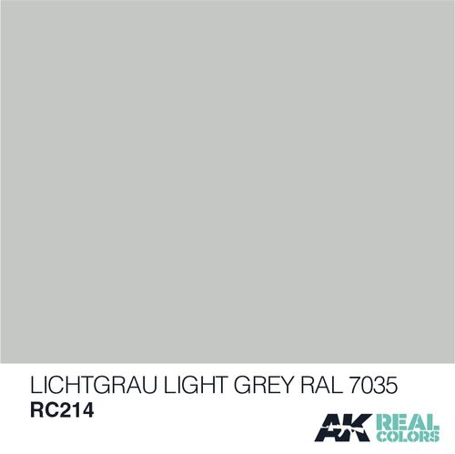 AK Real Colors RC214 Lichtgrau-Light Grey RAL 7035