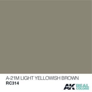 AK Real Colors RC314 A-21M Light Yellowish Brown – Obrázok 2