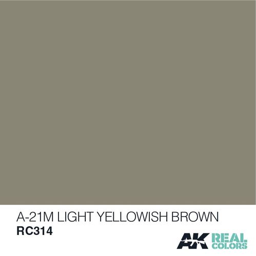 AK Real Colors RC314 A-21M Light Yellowish Brown
