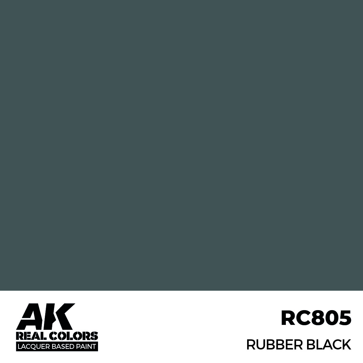 AK Real Colors RC805 Rubber Black