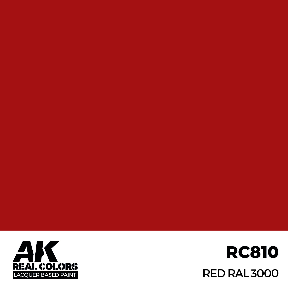 AK Real Colors RC810 Red