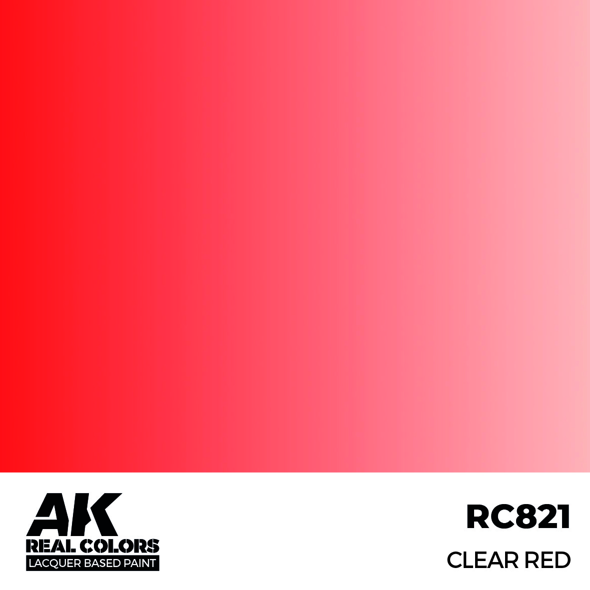 AK Real Colors RC821 Clear Red