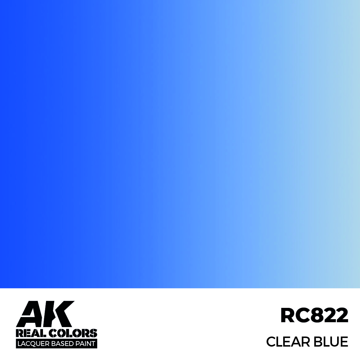 AK Real Colors RC822 Clear Blue