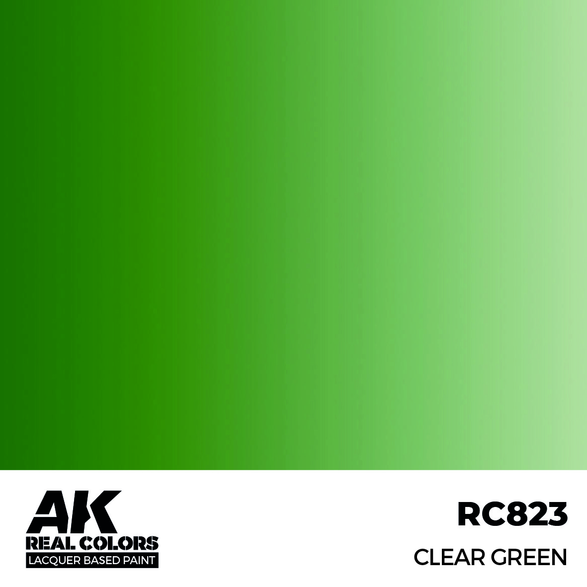 AK Real Colors RC823 Clear Green