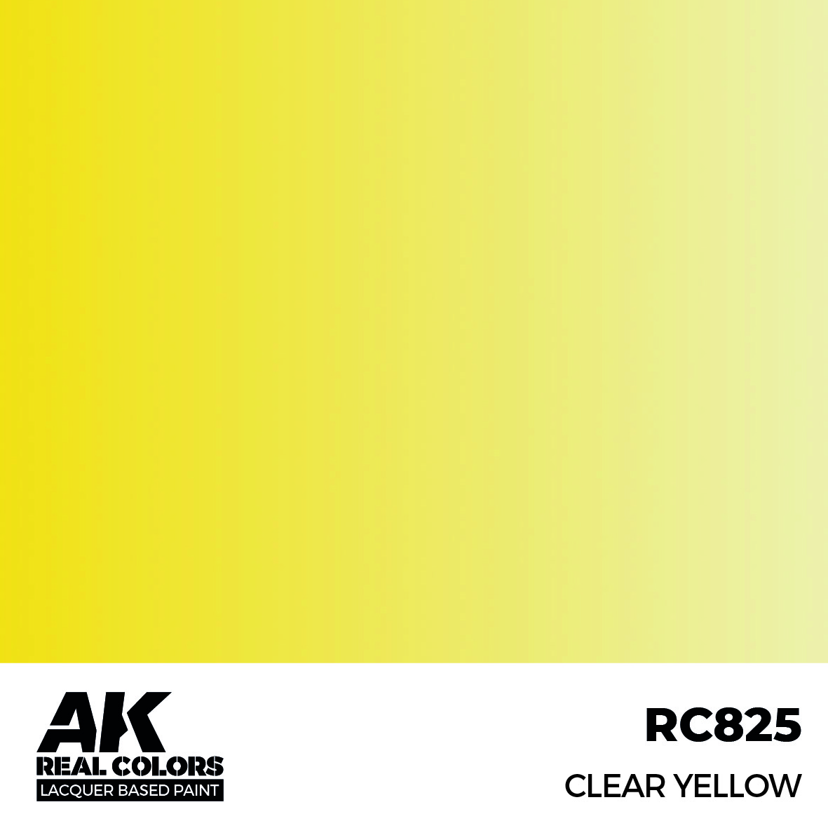 AK Real Colors RC825 Clear Yellow
