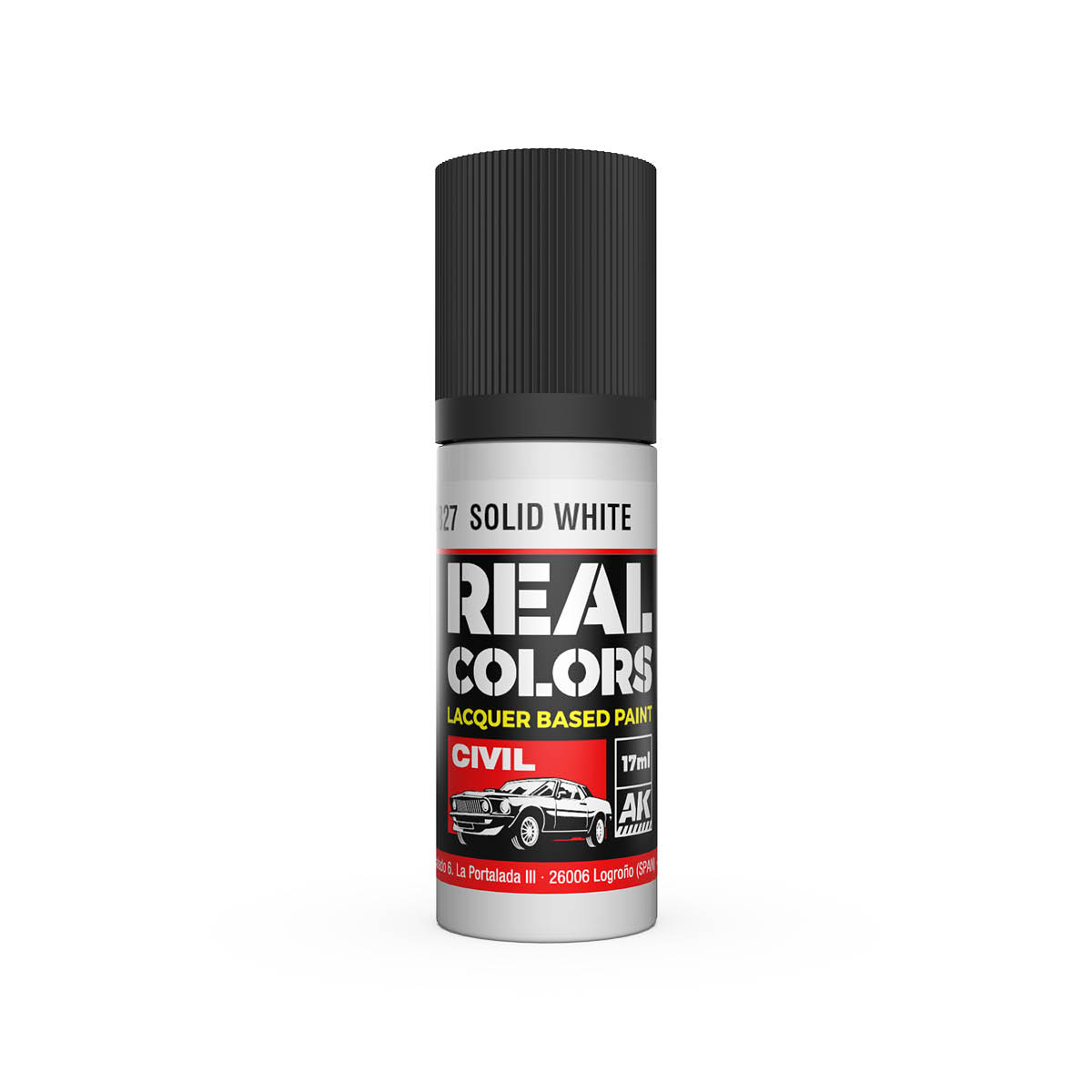 AK Real Colors RC827 Solid White