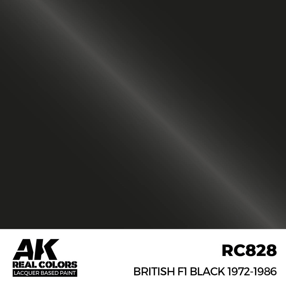 AK Real Colors RC828 British F1 Black 1972-1986