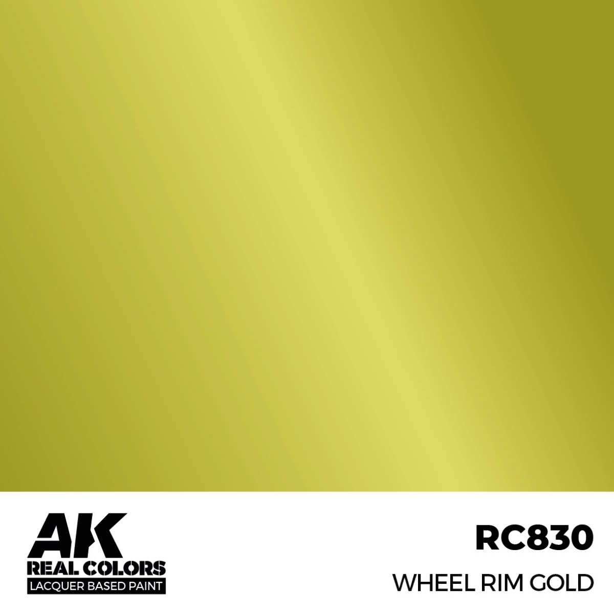 AK Real Colors RC830 Wheel Rim Gold
