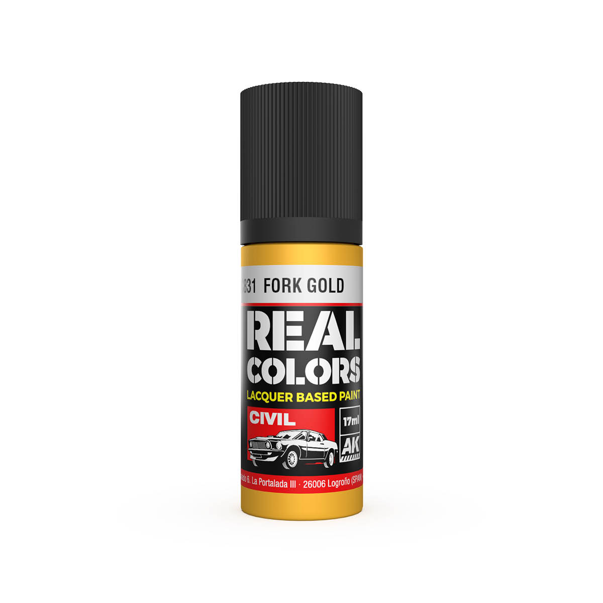 AK Real Colors RC831 Fork Gold