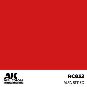 AK Real Colors RC832 Alfa BT Red – Obrázok 1