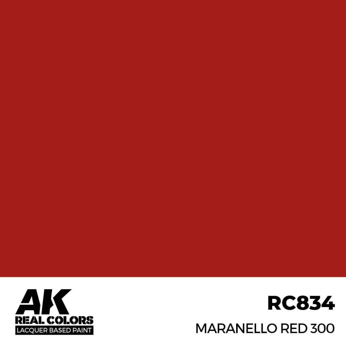 AK Real Colors RC834 Maranello Red 300