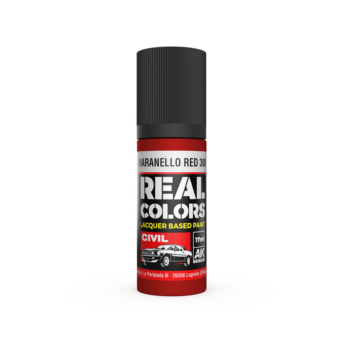 AK Real Colors RC834 Maranello Red 300