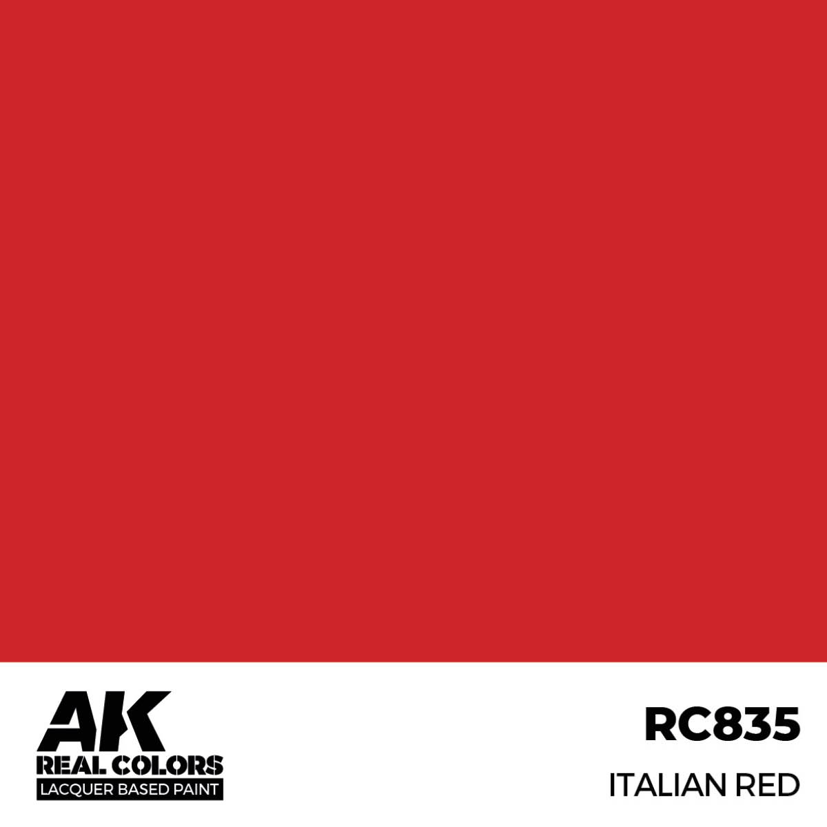 AK Real Colors RC835 Italian Red
