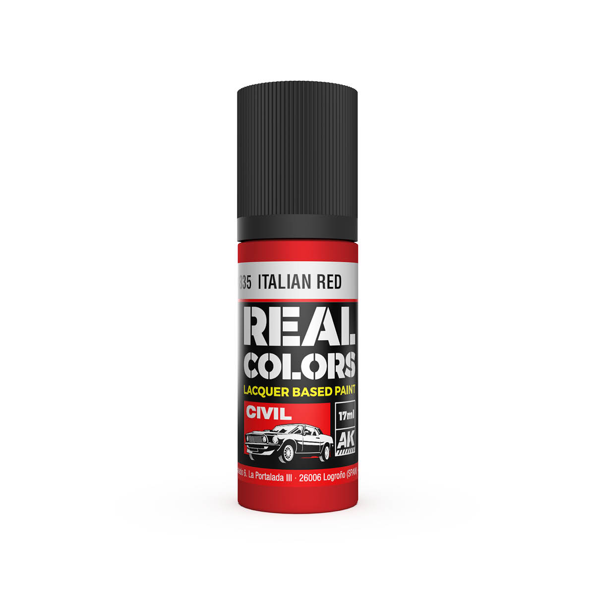 AK Real Colors RC835 Italian Red