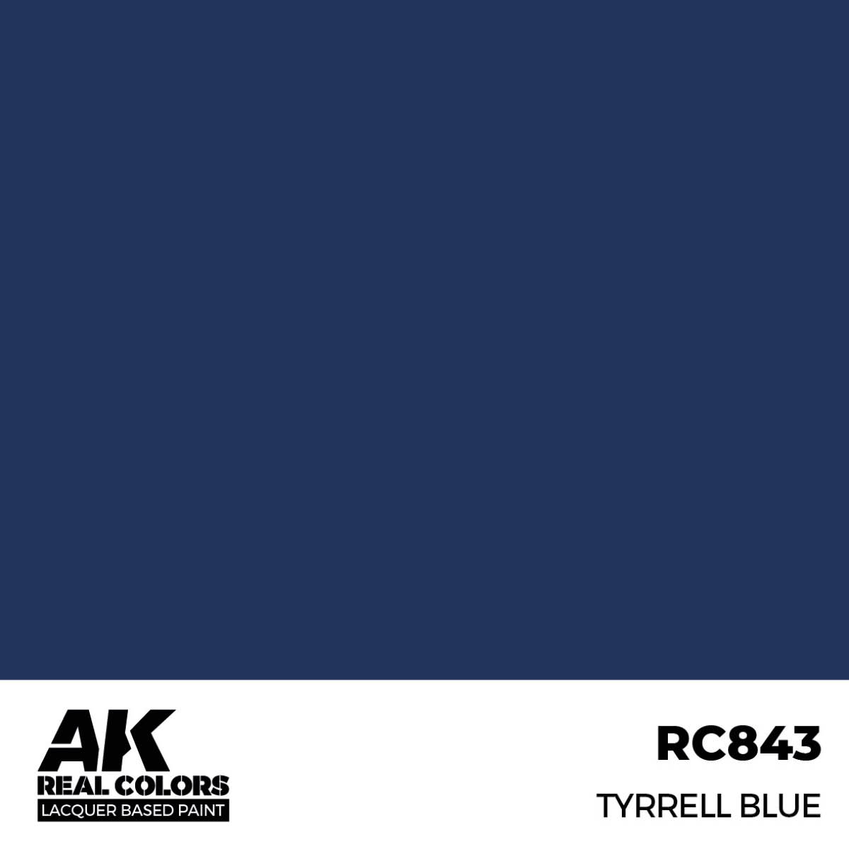AK Real Colors RC843 Tyrrell Blue