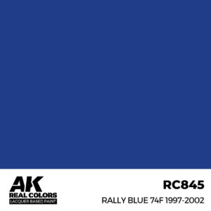 AK Real Colors RC845 Rally Blue 74F 1997-2002 – Obrázok 1
