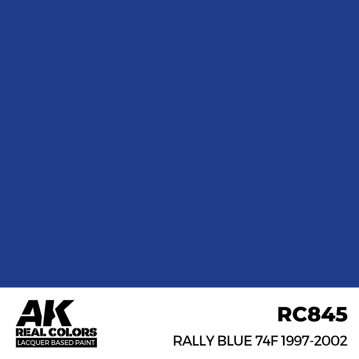 AK Real Colors RC845 Rally Blue 74F 1997-2002