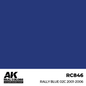 AK Real Colors RC846 Rally Blue 02C 2001-2006 – Obrázok 1