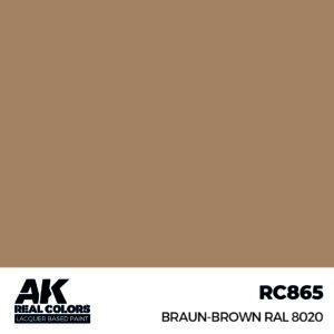 AK Real Colors RC865 Braun-Brown – Obrázok 1