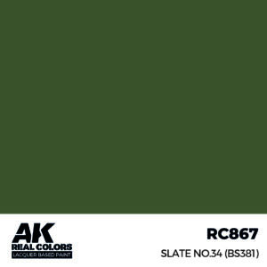 AK Real Colors RC867 Slate No.34 (BS381) – Obrázok 1