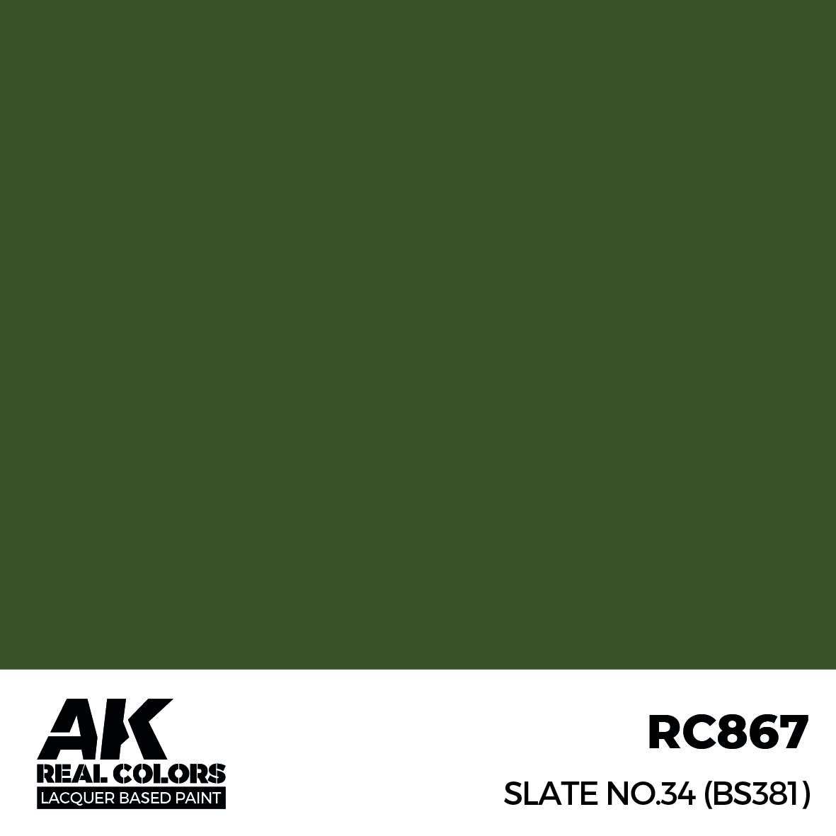 AK Real Colors RC867 Slate No.34 (BS381)