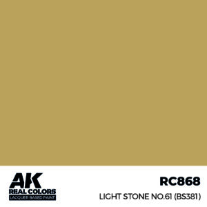 AK Real Colors RC868 Light Stone No.61 (BS381) – Obrázok 1