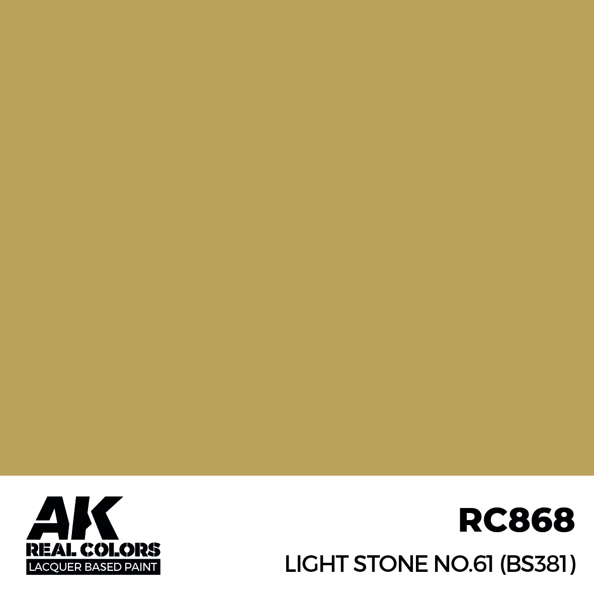 AK Real Colors RC868 Light Stone No.61 (BS381)
