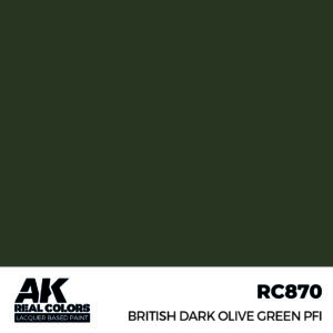 AK Real Colors RC870 British Dark Olive Green PFI – Obrázok 1