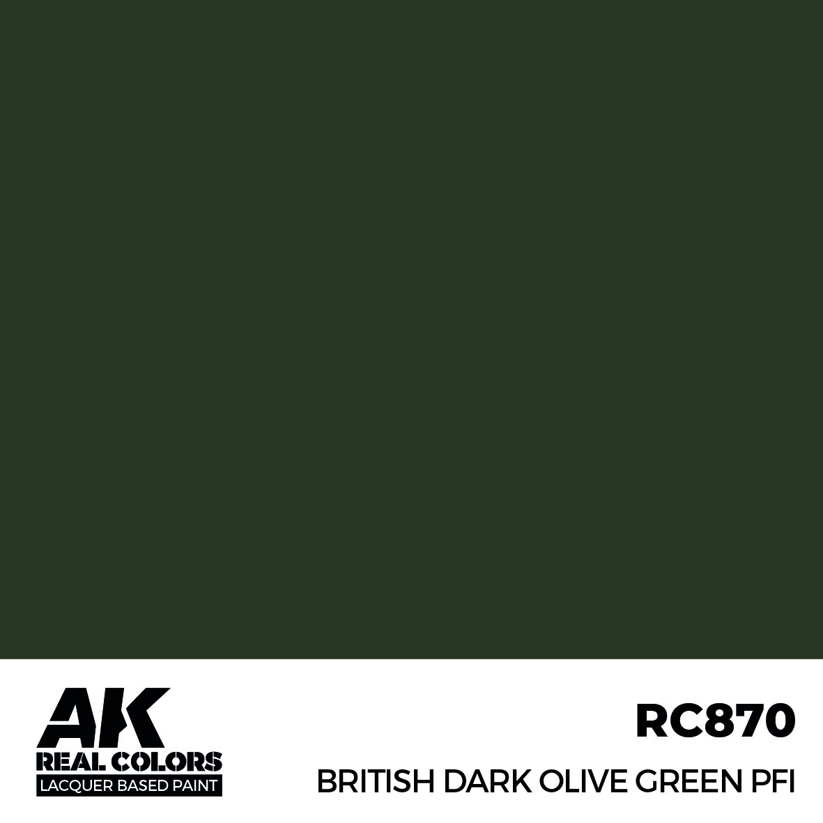 AK Real Colors RC870 British Dark Olive Green PFI