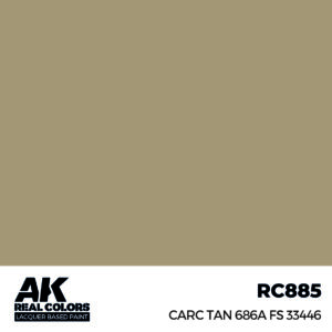 AK Real Colors RC885 CARC Tan 686A – Obrázok 1