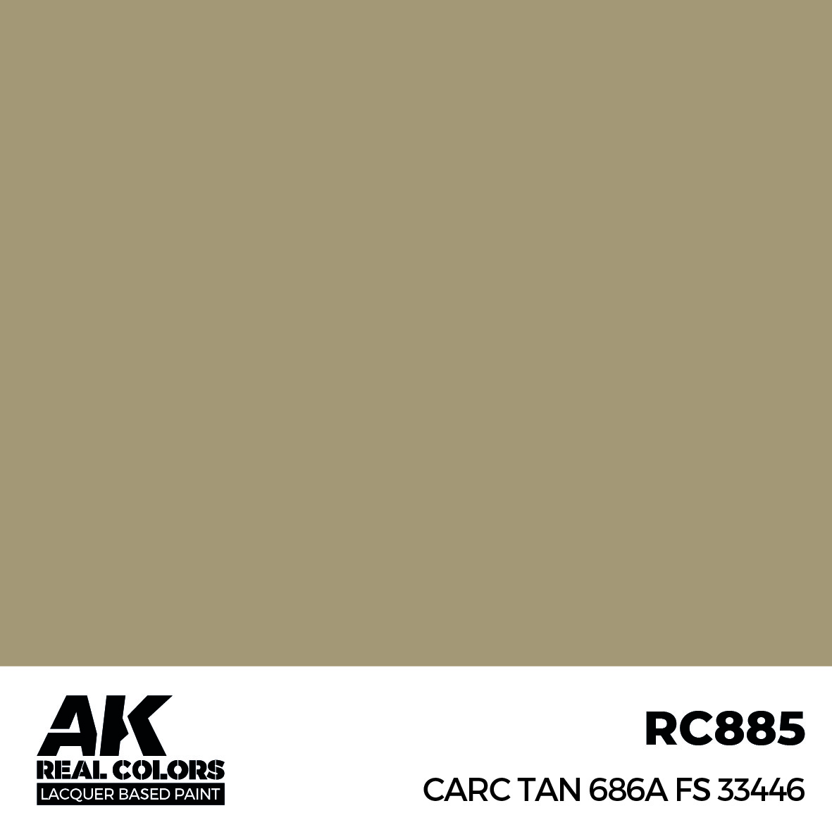 AK Real Colors RC885 CARC Tan 686A