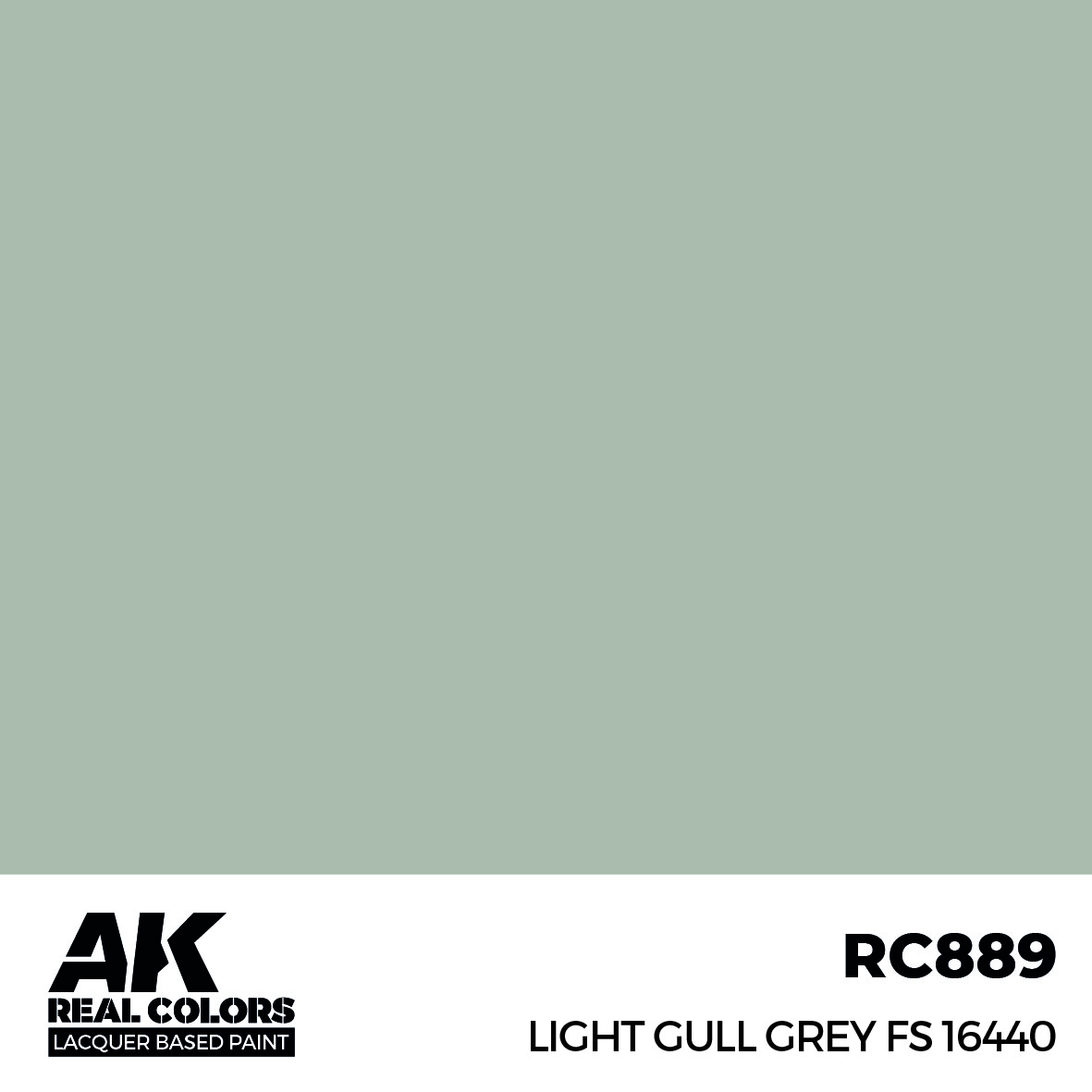 AK Real Colors RC889 Light Gull Grey