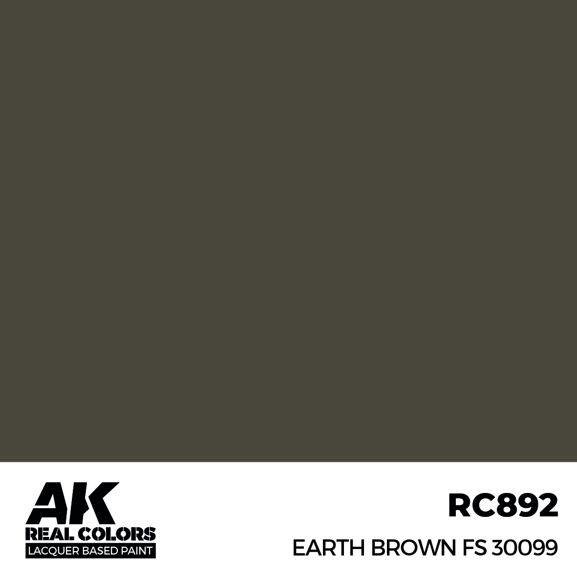 AK Real Colors RC892 Earth Brown