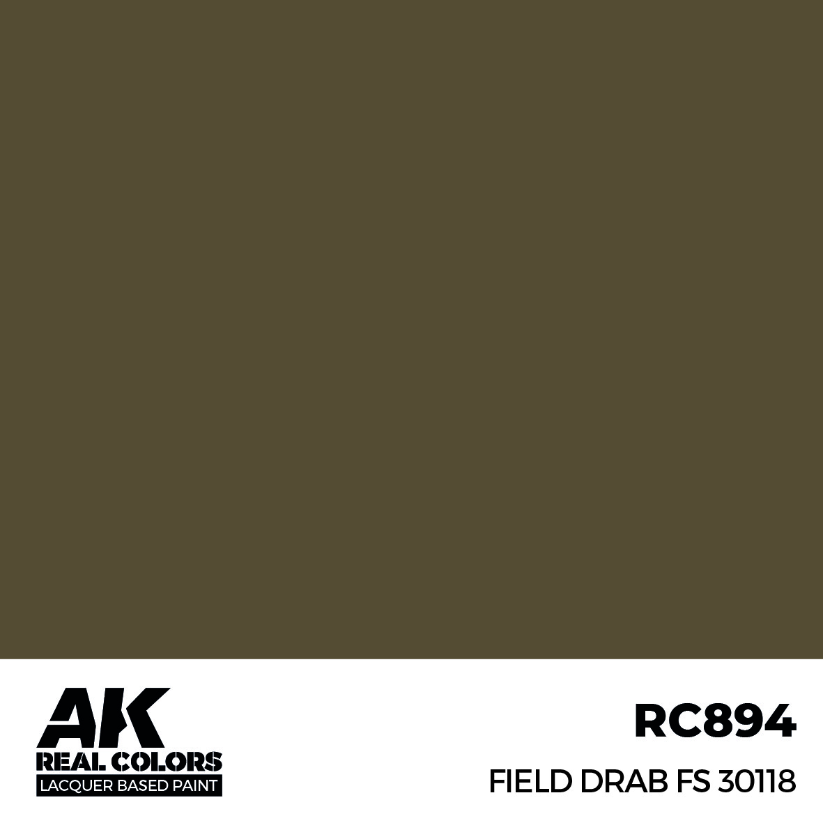 AK Real Colors RC894 Field Drab