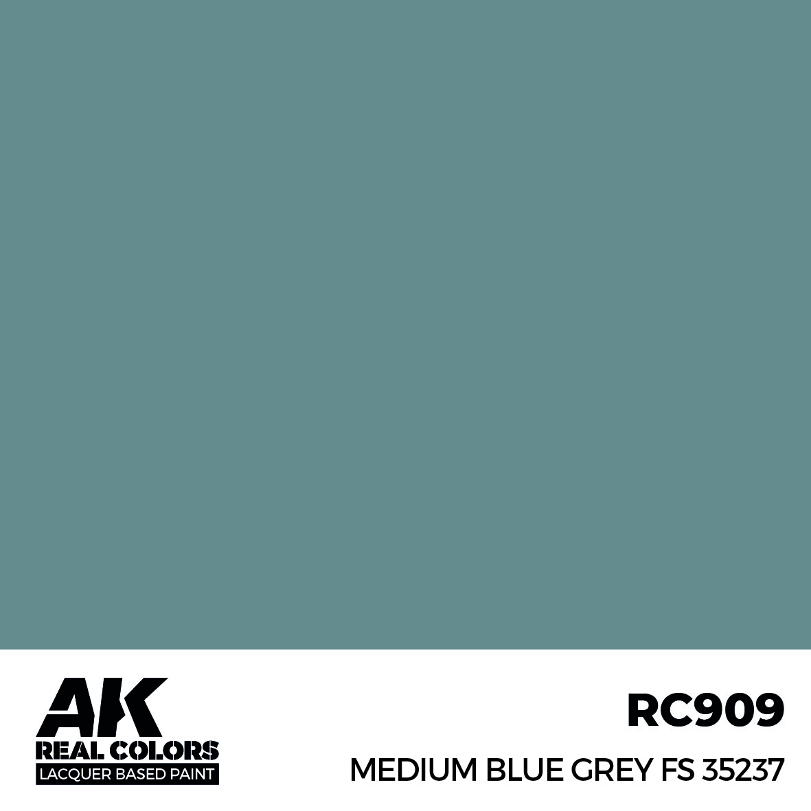 AK Real Colors RC909 Medium Blue Grey