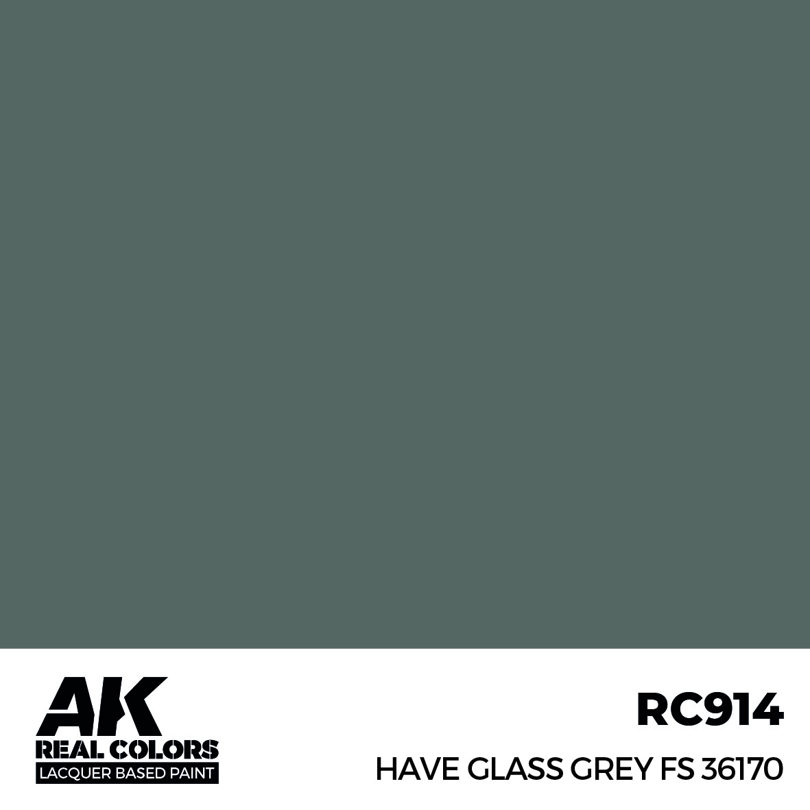 AK Real Colors RC914 Have Glass Grey