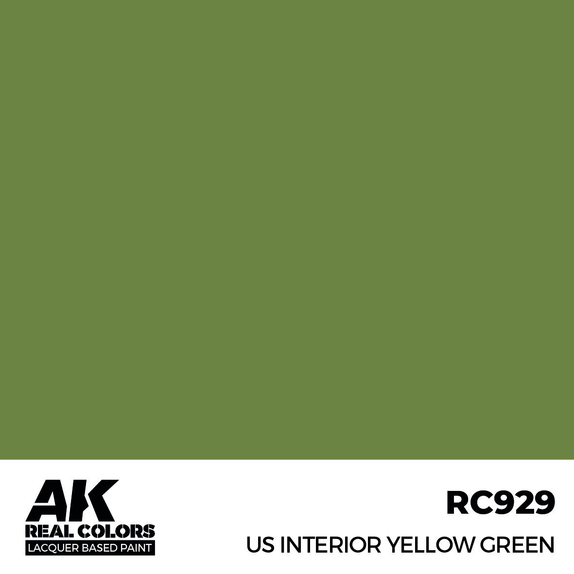 AK Real Colors RC929 US Interior Yellow Green