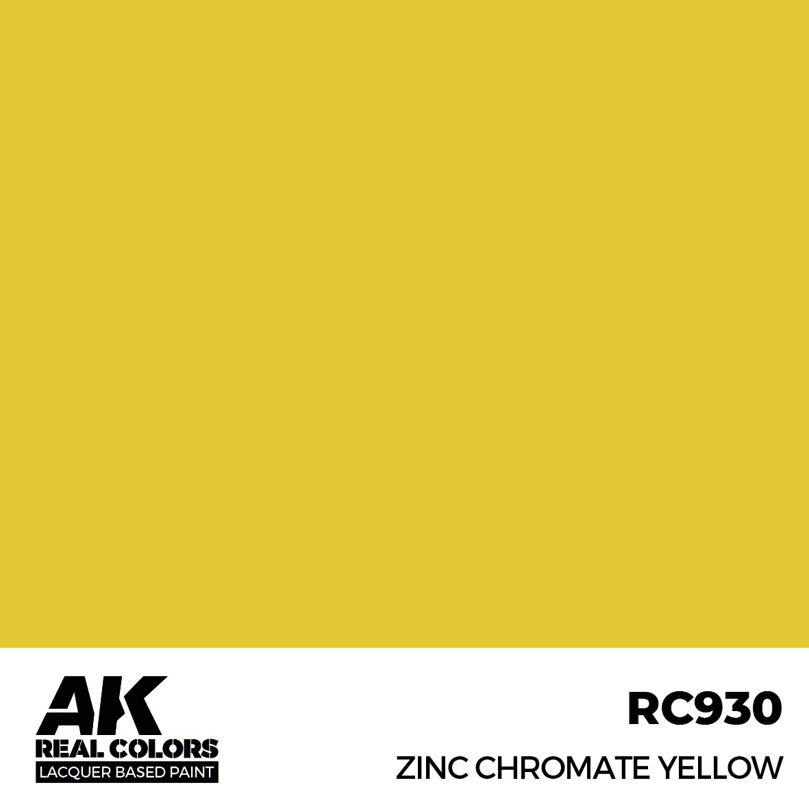 AK Real Colors RC930 Zinc Chromate Yellow